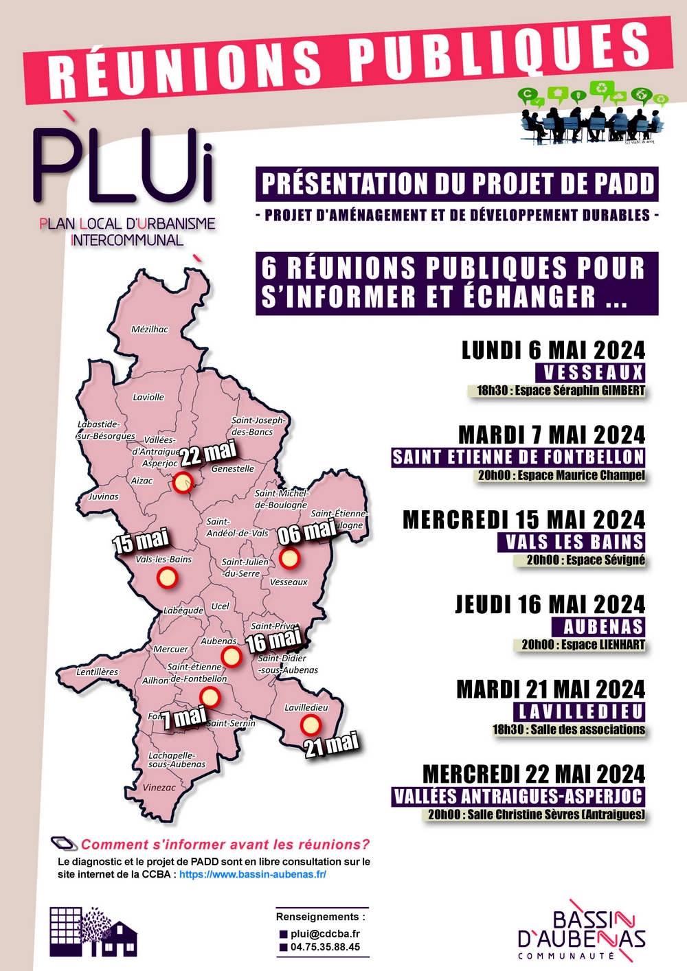 PLUi – Réunions publiques – Présentation du PADD – Commune du Parc ...